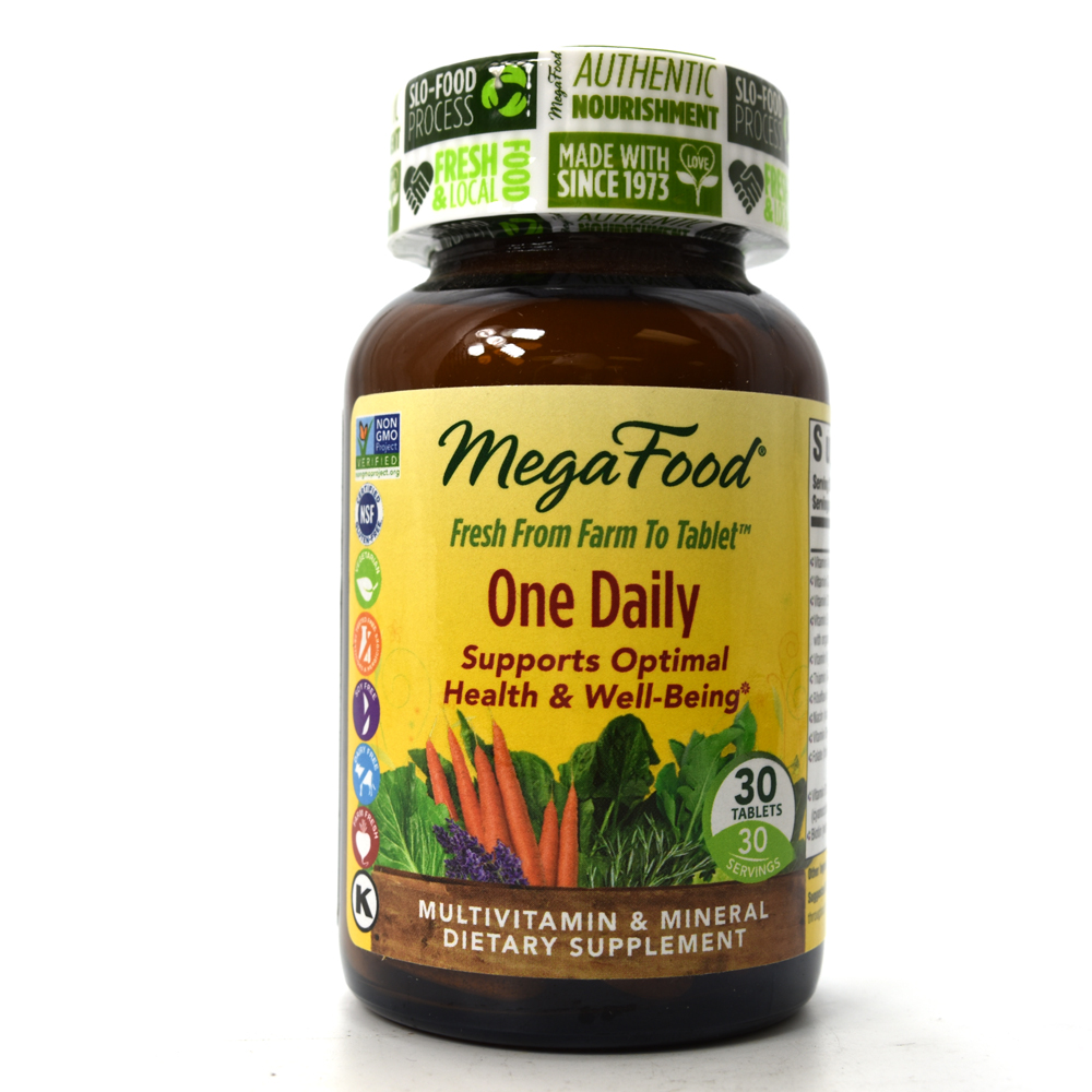 Mega Food One Daily Multivitamin & Mineral 30 Tablets eBay