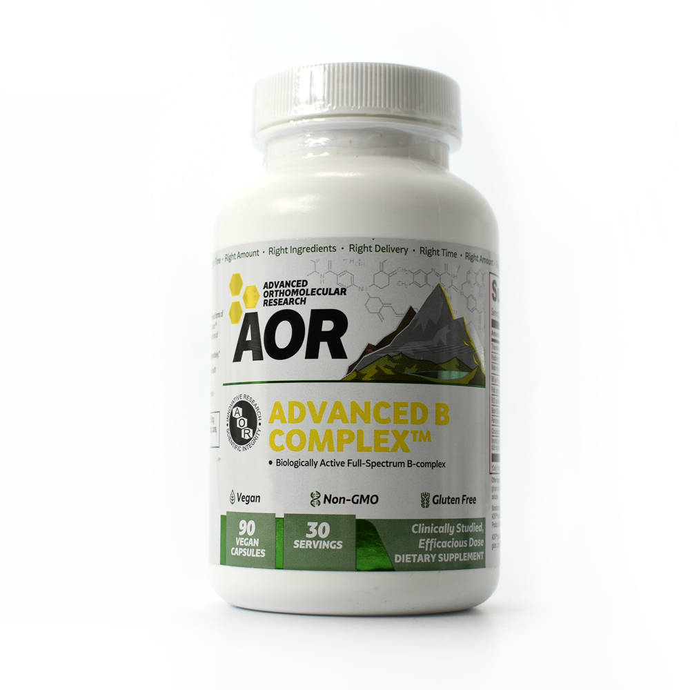 AOR Advanced B Complex - 90 Vegan Capsules 624917081671 | EBay