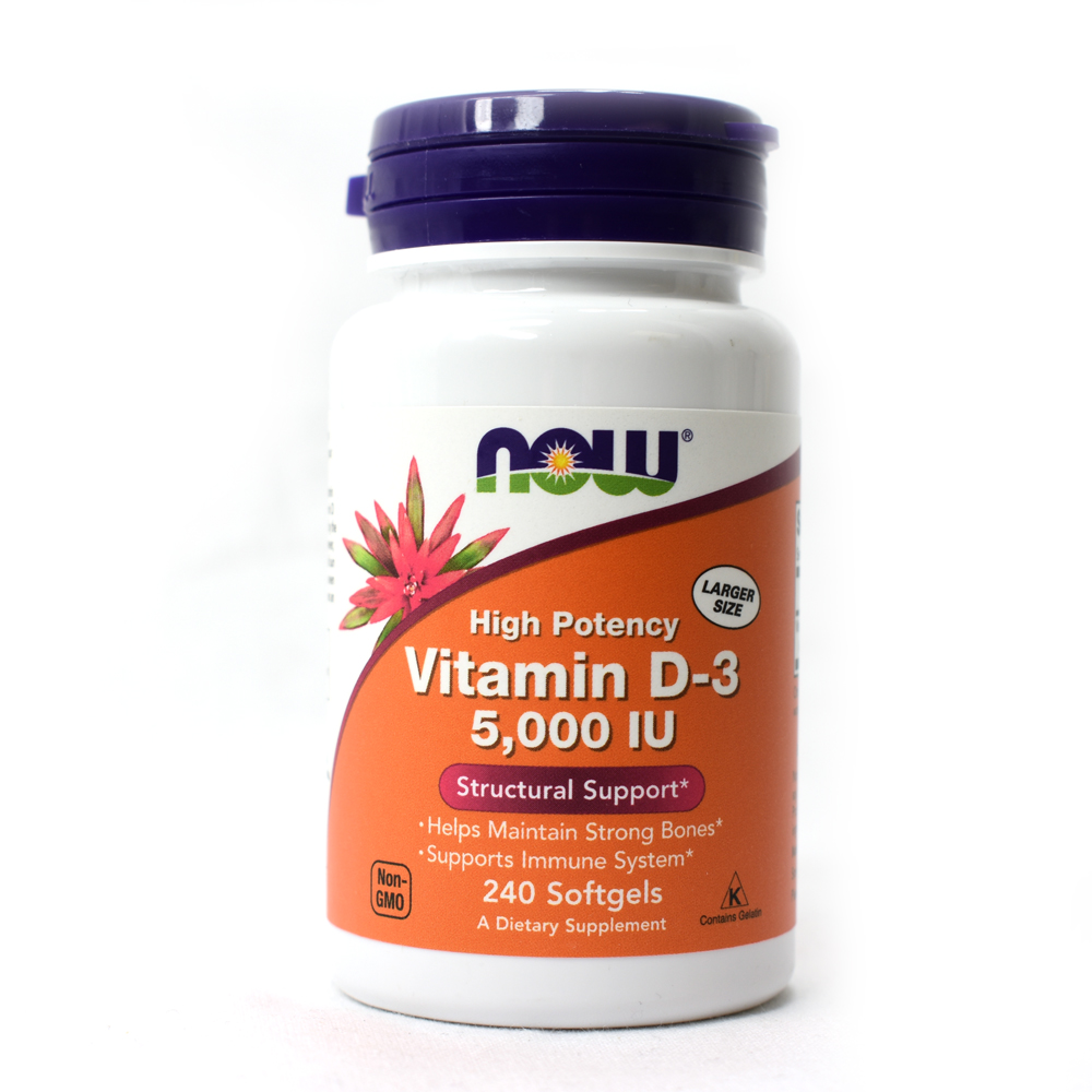 Details About Now Foods Vitamin D 3 Highest Potency 5000 Iu 240 Softgels