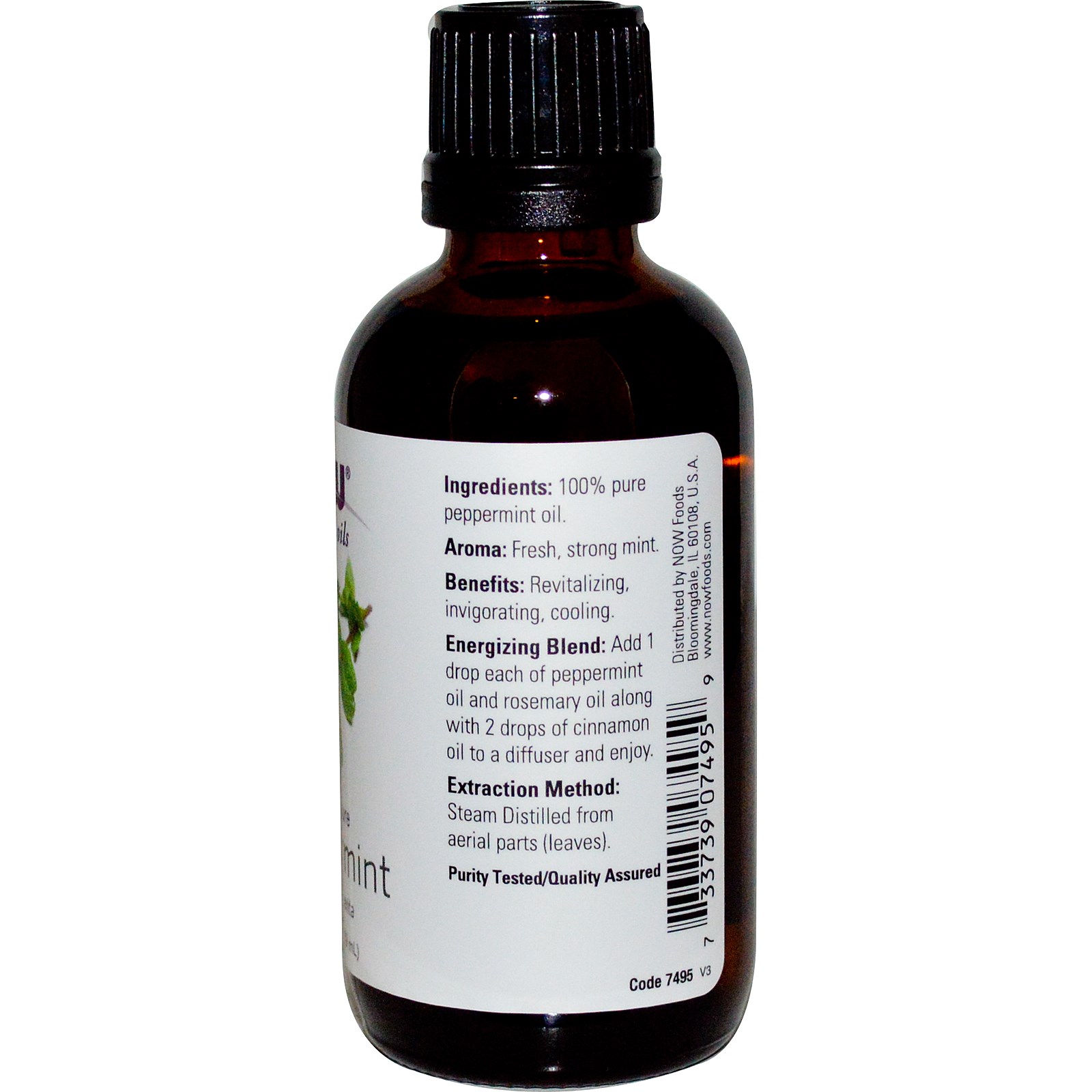 Now Foods Peppermint Oil 100 Pure & Natural 2 oz 733739074959 eBay