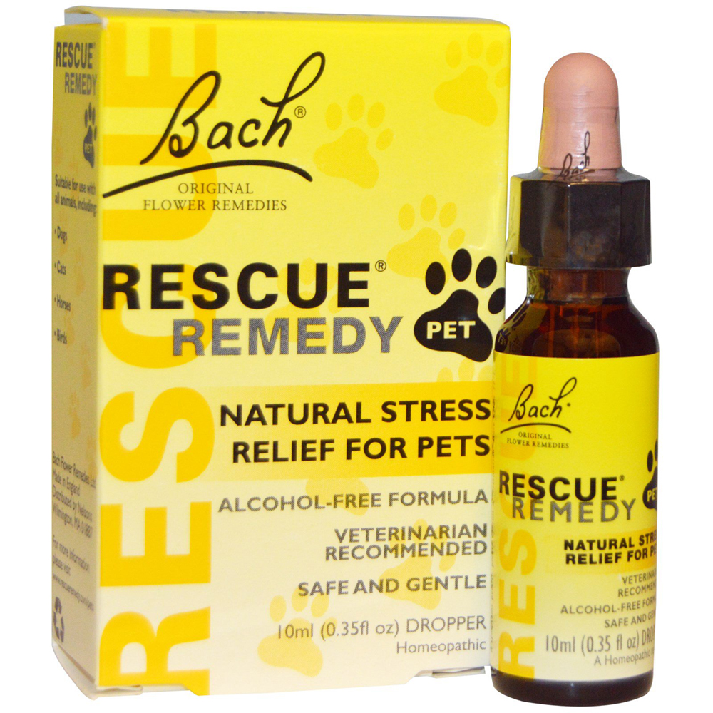 Bach Rescue Remedy Natural Stress Relief for Pets - 10 ml ...