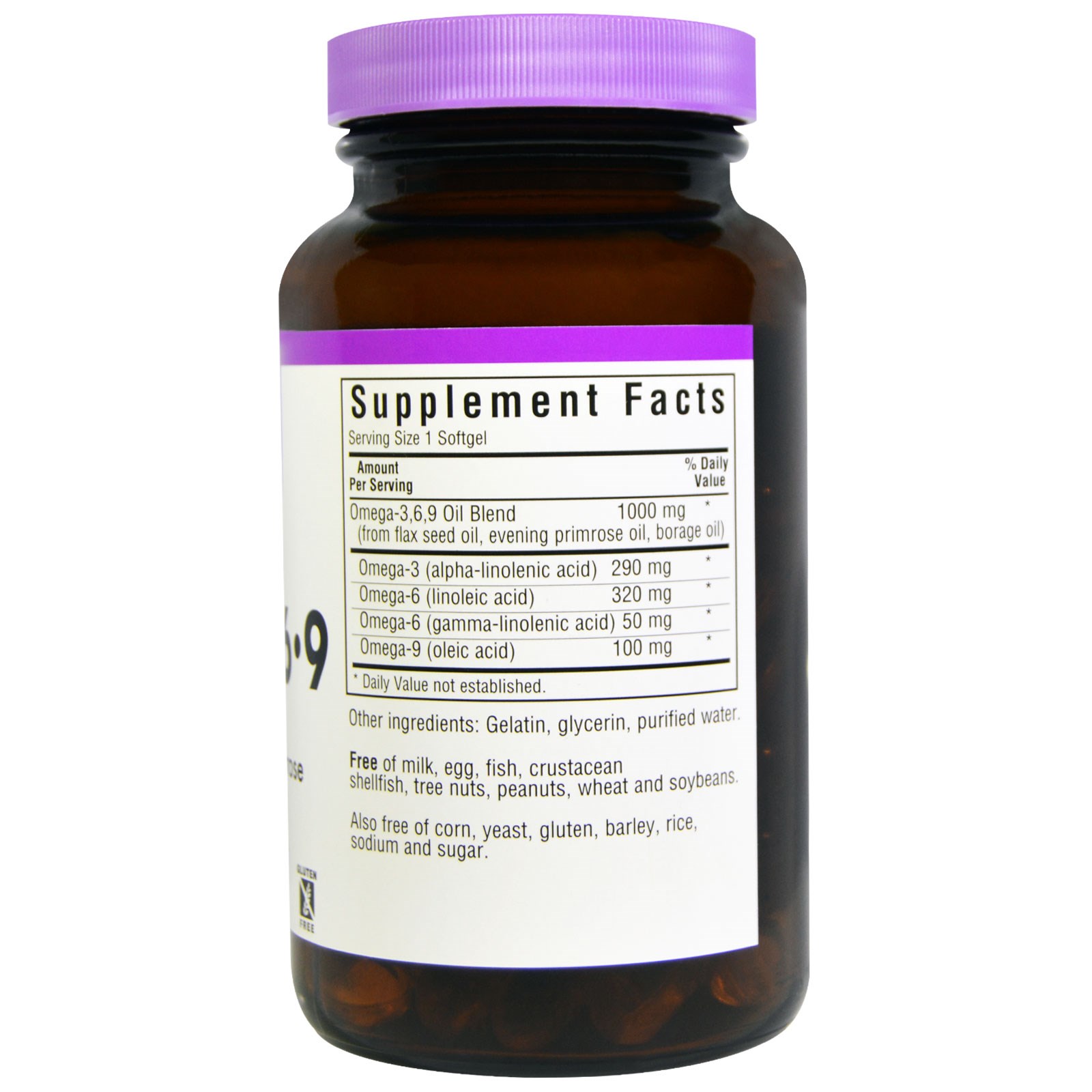PlantBased Omega 369 1000mg 90 Softgels