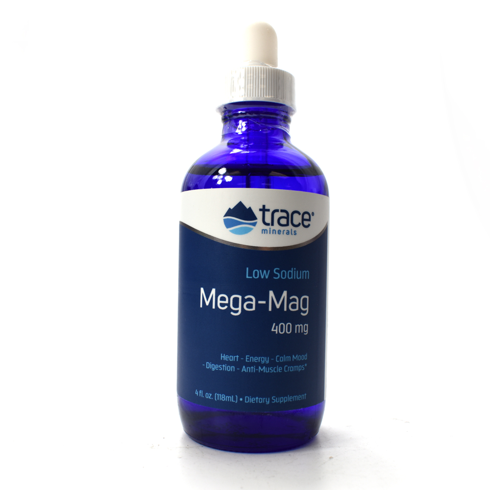 Trace Minerals Mega-Mag 400 mg - 4 oz 878941000256 | eBay